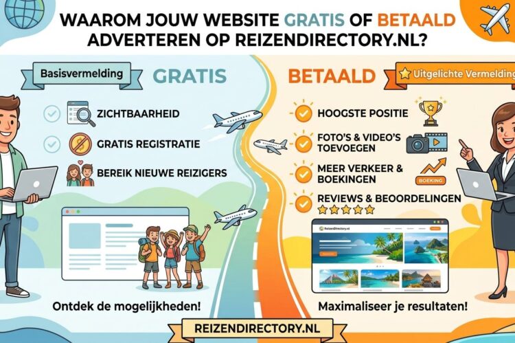 waarom adverteren op reizen directory